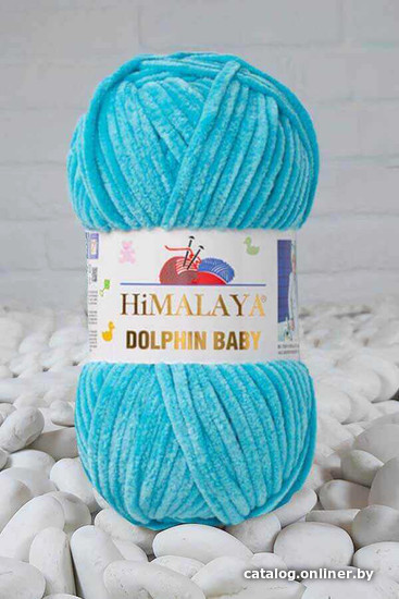 

Пряжа для вязания Himalaya Dolphin Baby 80315 (голубая бирюза)