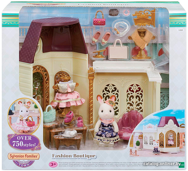 

Кукольный домик Sylvanian Families Шоурум модницы 5460