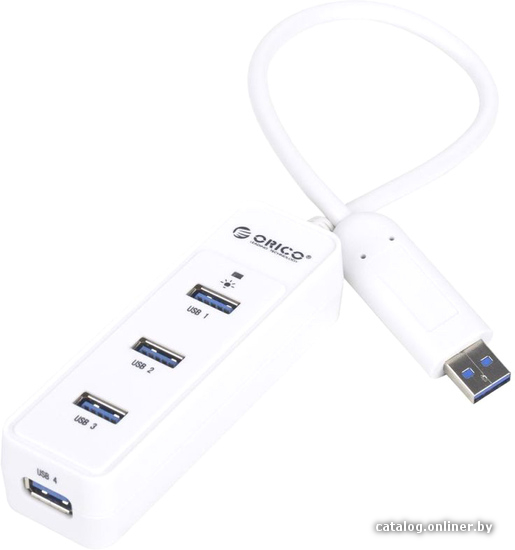 

USB-хаб Orico W5PH4-U3-WH [OR0109]