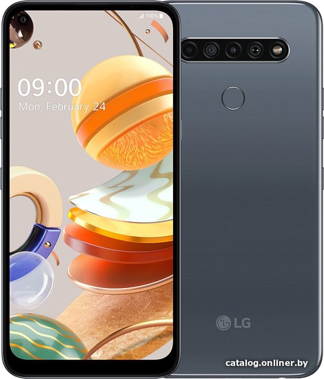 

Смартфон LG K61 Dual SIM 4GB/64GB (титан)