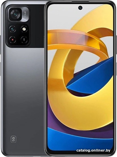 

Смартфон POCO M4 Pro 5G 6GB/128GB международная версия (черный)