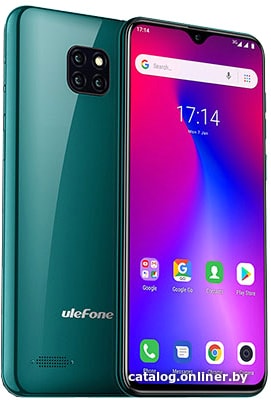 

Смартфон Ulefone S11 (зеленый)