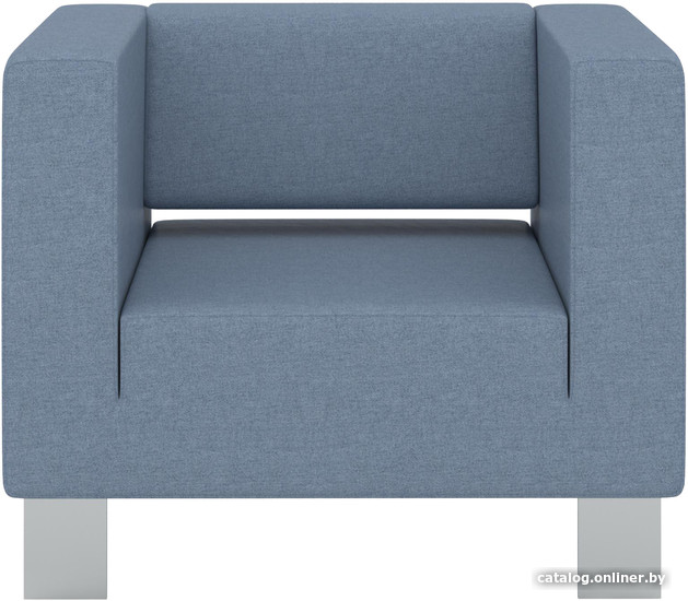 

Интерьерное кресло Euroforma Горизонт GORK Kardif/Woolen 15 (светло-синий)