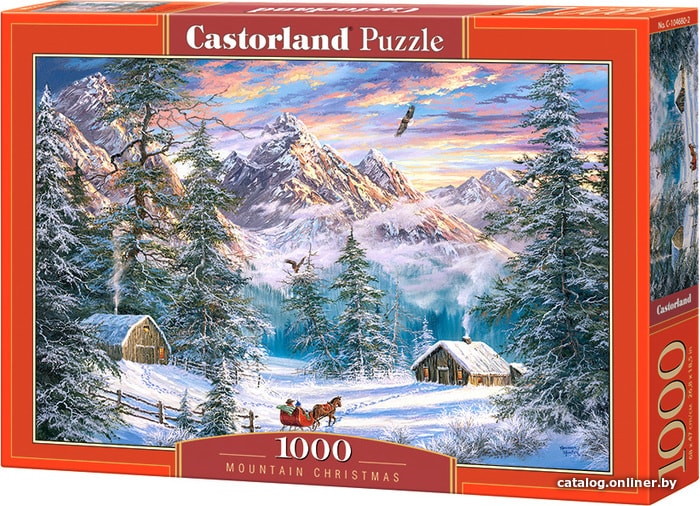 

Пазл Castorland Зимой в горах
