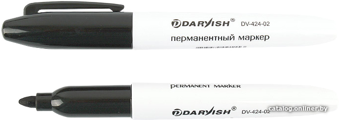 

Маркер перманентный Darvish DV-424-02 (черный)