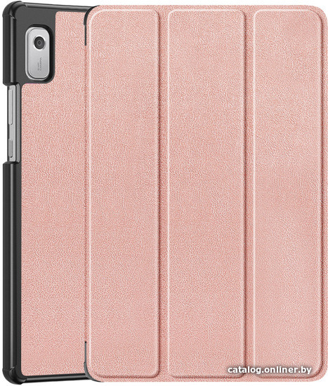 

Чехол для планшета JFK Smart Case для Lenovo Tab M9 (розово-золотой)