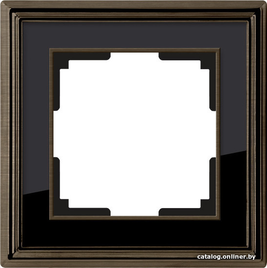 

Рамка Werkel Palacio WL17-Frame-01 (бронза/черный)