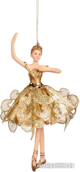 

Елочная игрушка Goodwill Xmas 2023 Балерина в золотом MO 95235