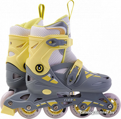 

Роликовые коньки Ridex Hop Yellow S (р. 31-34, желтый/серый)