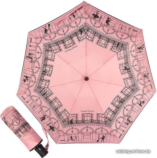 

Складной зонт Chantal Thomass 409-OC Mini Paris Pink
