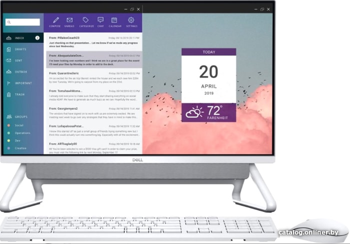 

Моноблок Dell Inspiron 24 5400-2409