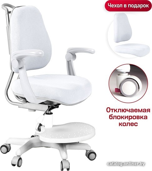 

Детское ортопедическое кресло Anatomica Ragenta с подлокотниками (белый)