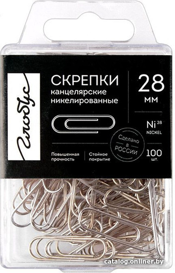 

Скрепки Globus С28-100Н