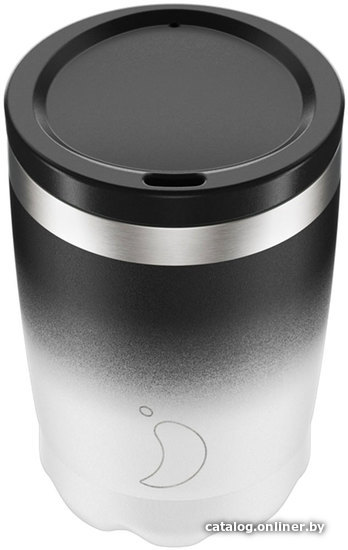 

Термокружка Chilly's Bottles Coffee Cup 340 мл (черный/белый)