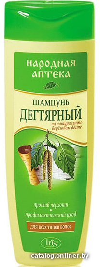 

Iris Cosmetic Народная аптека Дегтярный 400 мл