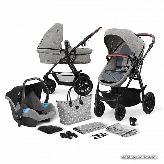 

Универсальная коляска KinderKraft XMoov (3 в 1, серый)