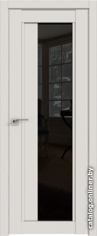 

Межкомнатная дверь ProfilDoors 2.72U 80x200 (дарквайт, стекло черный триплекс)