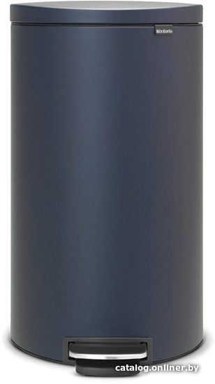 

Мусорное ведро Brabantia FlatBack+ 30 л (минерально-синий)