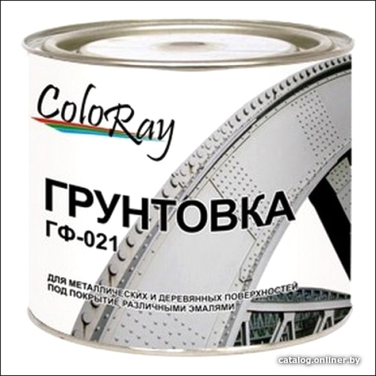 

Грунт-эмаль ColoRay ГФ-021 красно-коричневый (0.9 кг)
