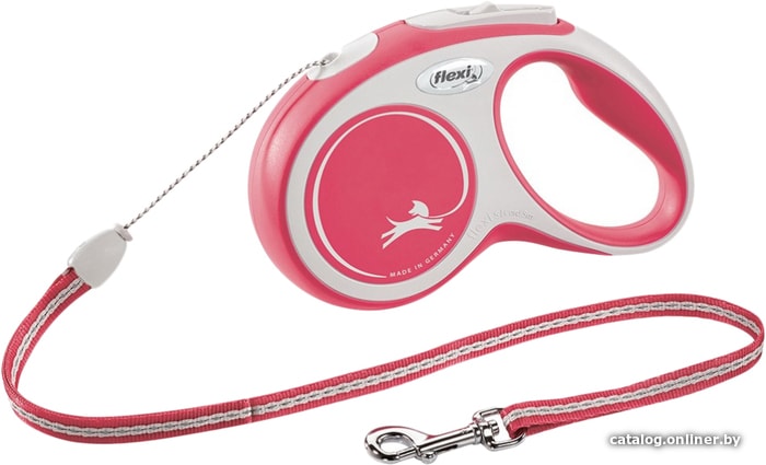 

Поводок-рулетка Flexi New Comfort S Cord 8 м (красный)