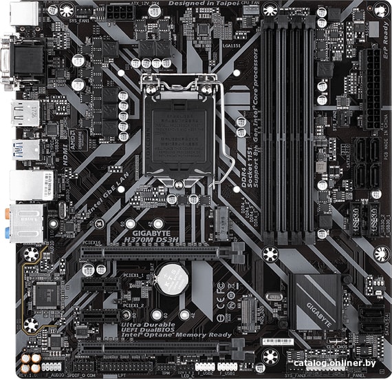 

Материнская плата Gigabyte H370M DS3H (rev. 1.0)