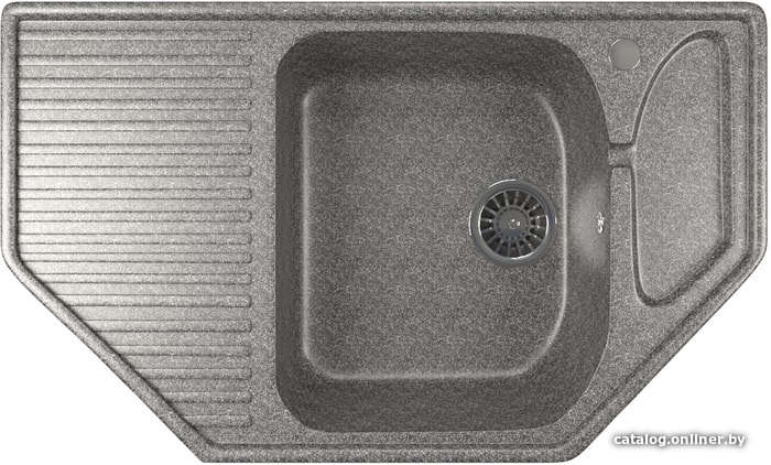 

Кухонная мойка Mixline ML-GM24 (темно-серый 309) 525195