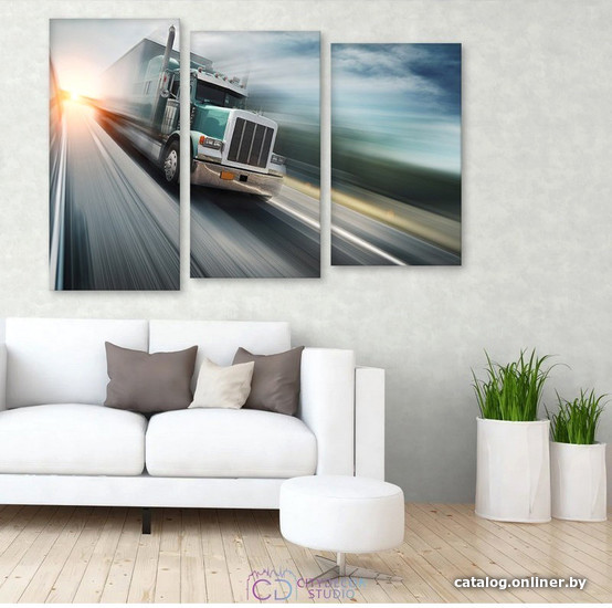 

Модульная картина Citydecor Транспорт 16.38 77x117 см