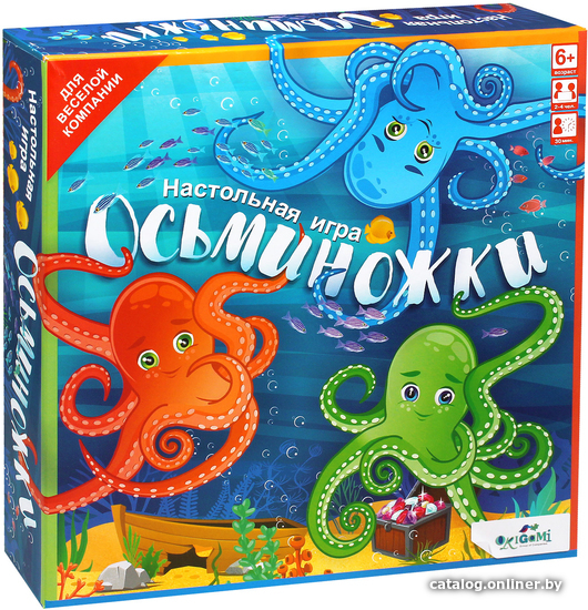 

Детская настольная игра Origami Game Осьминожки 06348