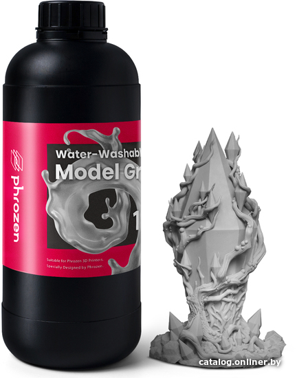 

Фотополимер Phrozen Water-Washable Model Gray 1000 г