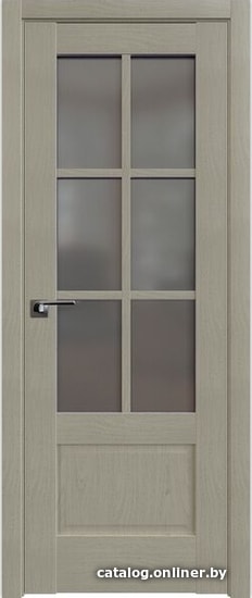 

Межкомнатная дверь ProfilDoors 103X 70x200 (эшвайт/стекло графит)