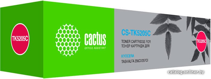 

Картридж CACTUS CS-TK5205C (аналог Kyocera TK-5205C)