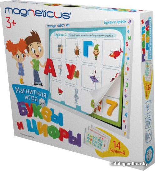 

Развивающая игра Magneticus Буквы и цифры POL-010
