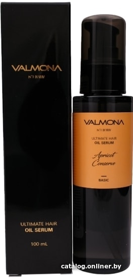 

Сыворотка Valmona Сыворотка для волос Абрикос Ultimate Hair Oil Serum 100 мл