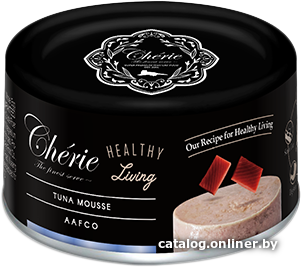 

Консервированный корм для кошек Pettric Cherie Healthy Living Tuna Mousse (мусс из тунца) 80 г