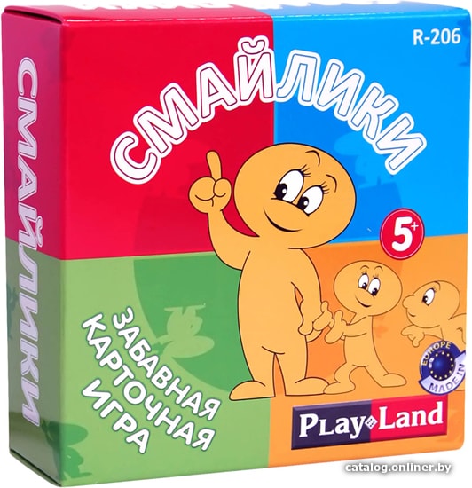 

Детская настольная игра Play Land Смайлики R-206