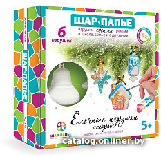 

Набор для создания поделок/игрушек Шар-папье Елочные игрушки В02973