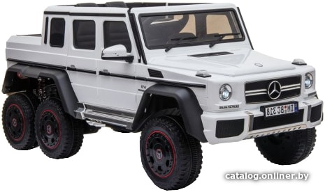 

Электромобиль RiverToys Mercedes-Benz G63 AMG 4WD P777PP (белый)