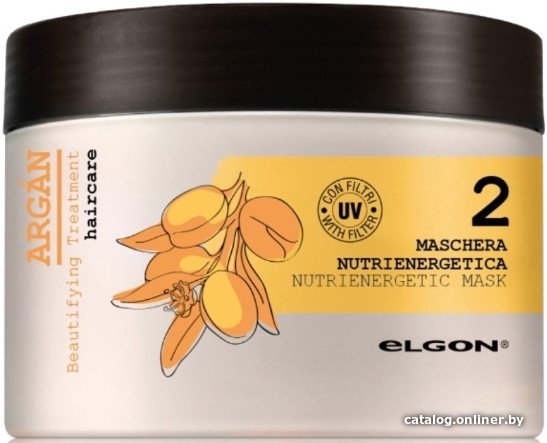 

Маска Elgon Argan Nutrienergetic Mask Питательно-энергетическая 500 мл