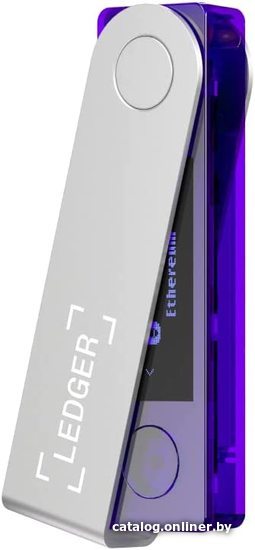 

Аппаратный криптокошелек Ledger Nano X (фиолетовый)