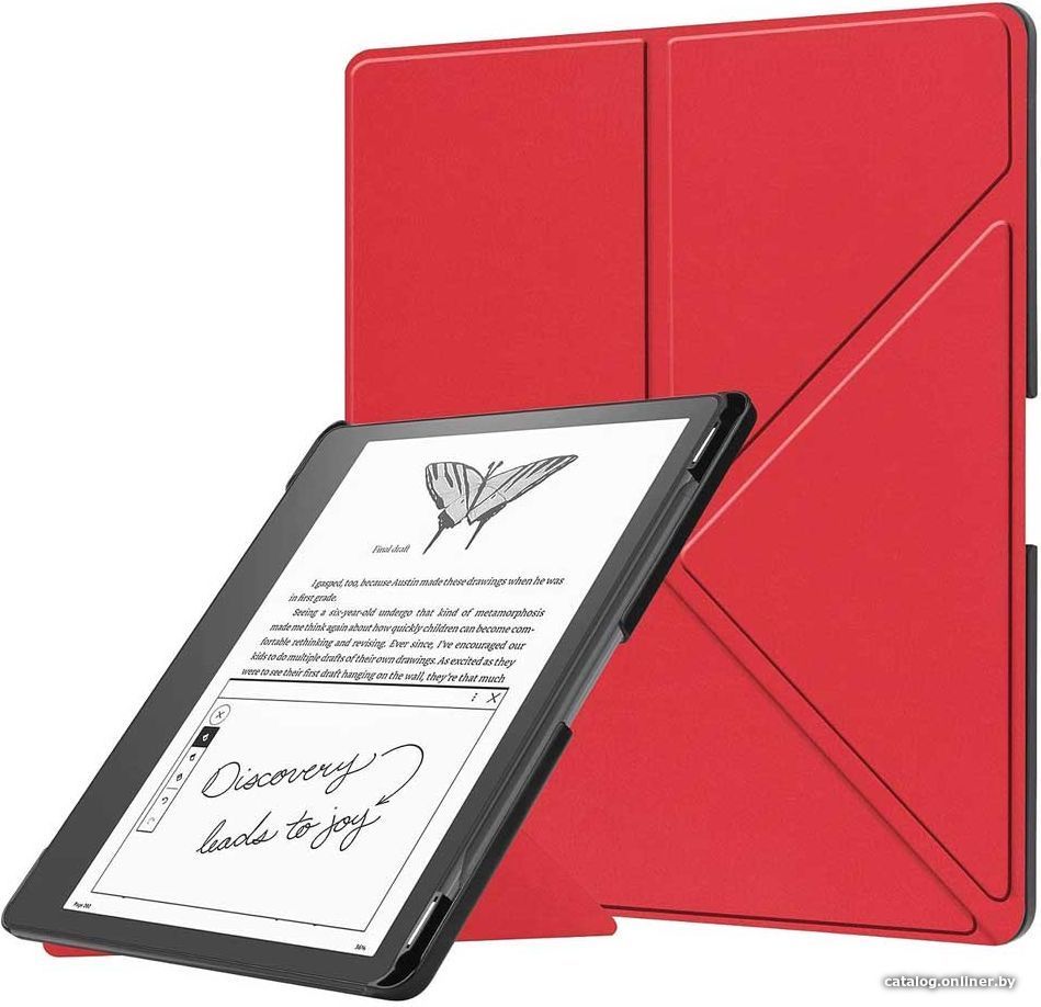 

Обложка для электронной книги KST Smart Case для Amazon Kindle Scribe (красный)