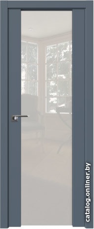 

Межкомнатная дверь ProfilDoors 8U 70x200 (антрацит/триплекс белый)