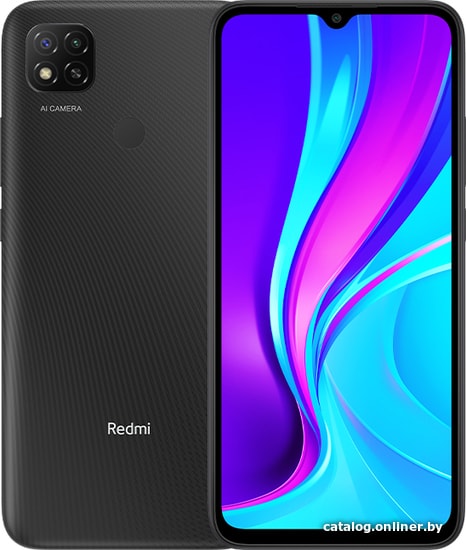 

Смартфон Xiaomi Redmi 9 4GB/64GB индийская версия (черный)