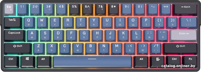 

Клавиатура Royal Kludge RK61 Plus RGB (черный, RK Brown)