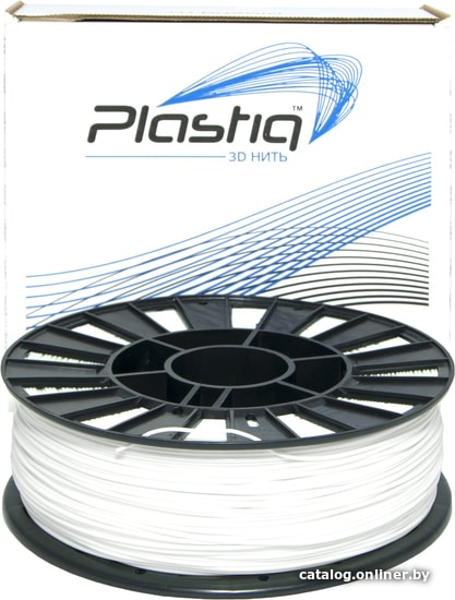

Пластик PlastiQ PET-G 1.75 мм 950 г (белый)