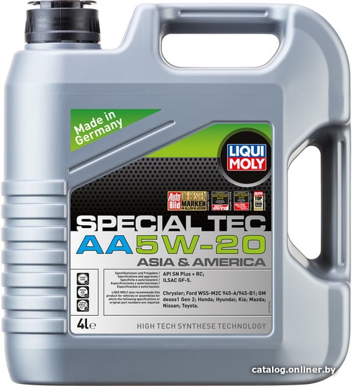 

Моторное масло Liqui Moly Special Tec AA 5W-20 4л