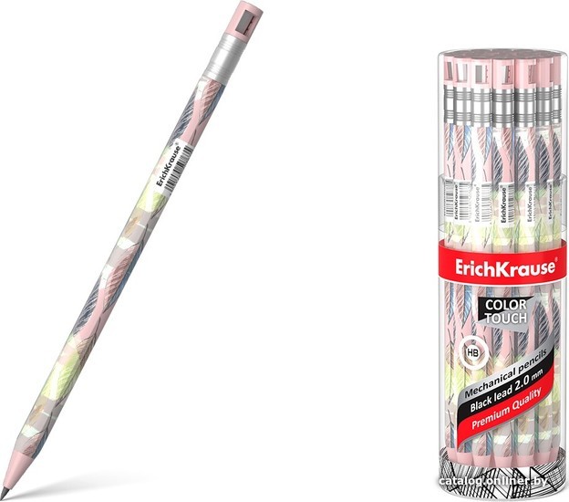 

Механический карандаш Erich Krause ColorTouch Flora НВ 50763