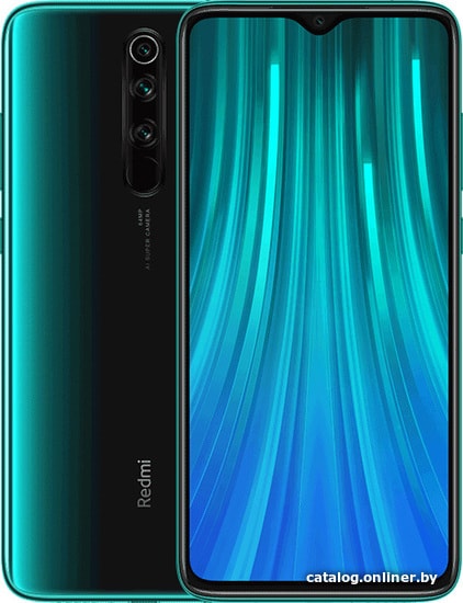 

Смартфон Xiaomi Redmi Note 8 Pro 6GB/64GB китайская версия (зеленый)