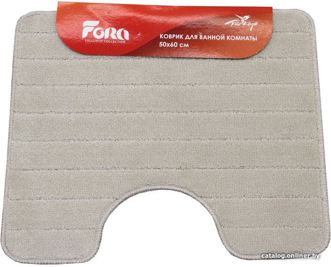

Коврик для туалета FORA Bricks beige FOR-PP-BRK50-60BE