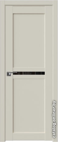 

Межкомнатная дверь ProfilDoors 2.43U 70x200 (магнолия сатинат/стекло черный триплекс)