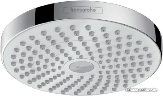 

Верхний душ Hansgrohe Croma Select S 180 2jet (хром/белый) 26523400